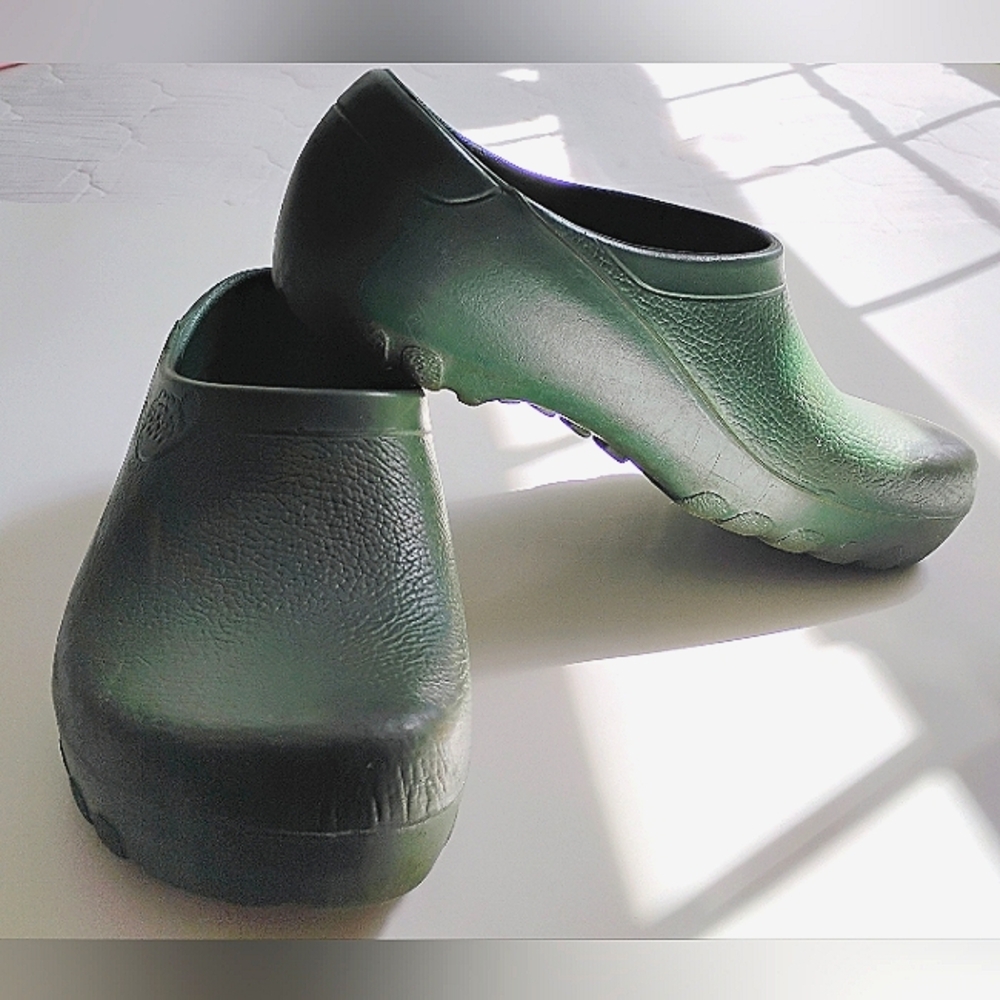 Jolly Fashion By Alsa EU 37 US 6 Green Ladies Gardening Rubber Rain Clogs